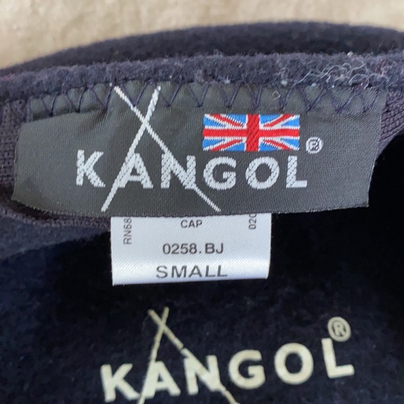 Navy Kangol 504 Woolf Cap - Picture 6 of 8
